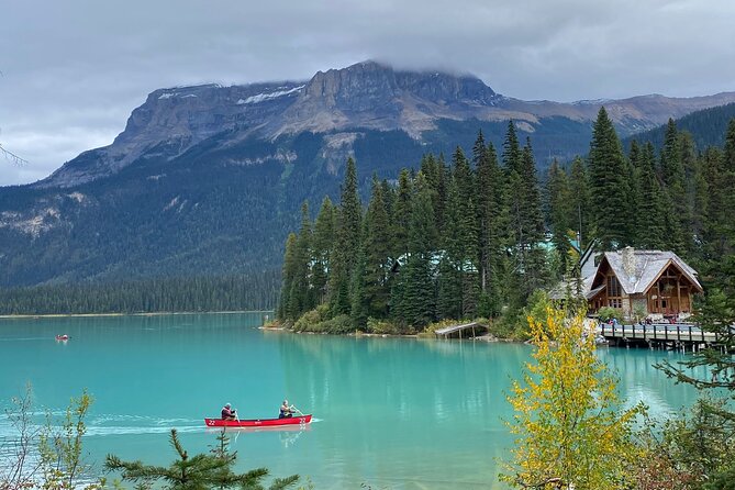 Emerald Lake , Moraine Lake, Lake Louise& Banff Town from Canmore - Key Points