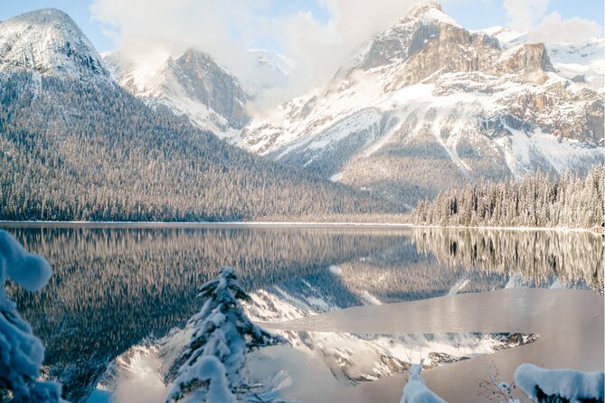 Emerald Lake,Natural Bridge, Wapta Falls & Takakkaw Falls in Yoho - Exploring Natural Bridge’s Natural Rock Formation