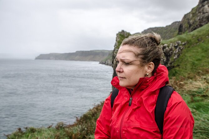 Enchanted Shores: Belfast to Giants Causeway - Tranquil Moments at Carnlough Harbour
