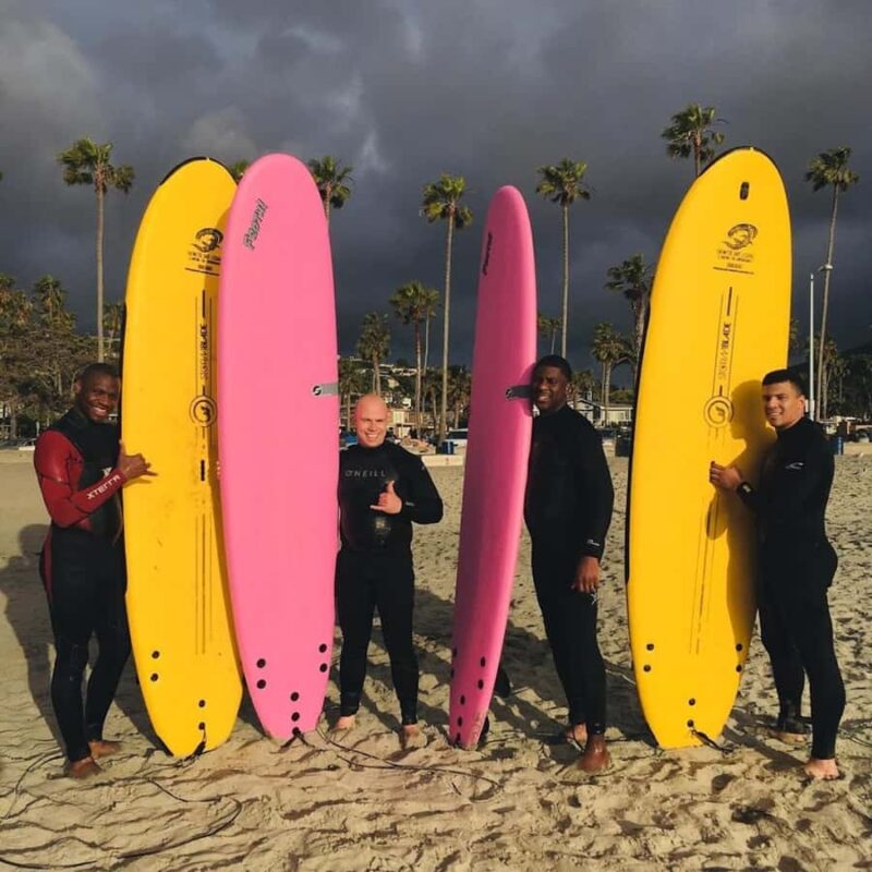 Encinitas: Group Surf Lessons - Meeting Point and Beach Location Details