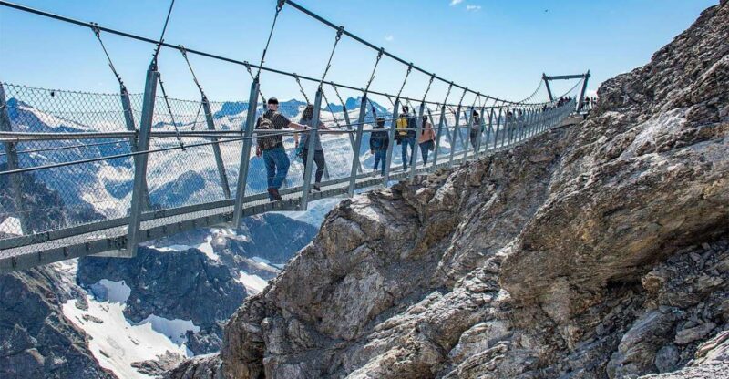 Engelberg & Mt. Titlis Escape Private Day Trip | From Basel - Trübsee Lake and Alpine Walks at 1,764 Meters