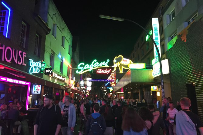 ENGLISH GUIDED TOUR ST. PAULI - The Black diamonds of Hamburg - the sinful mile - Practical Details and Booking Information