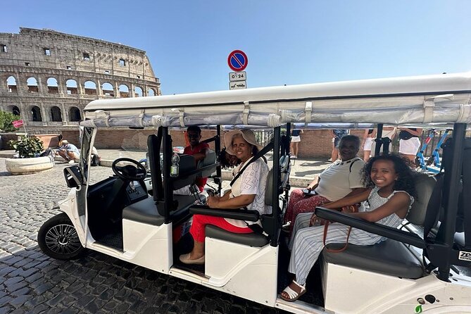 Enjoy Rome major attractions by Golfcart - Starting Point and Tour Logistics in Rome