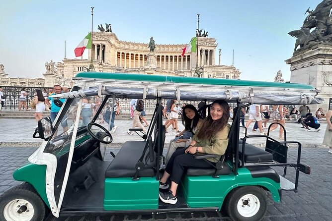 Enjoy Rome major attractions by Golfcart - What to Expect at Each Stop