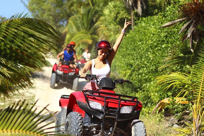 ENJOY the ADRENALINE and the SEA with an ATV and Wave Runner Tour - Starting Point: Pickup at El Dorado Maroma and Playa Maroma