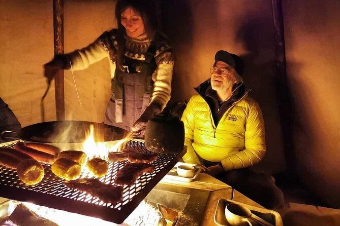 Enjoy the Aurora show on top of the mountain inc tipi dinner - Flexibility and Weather Dependency