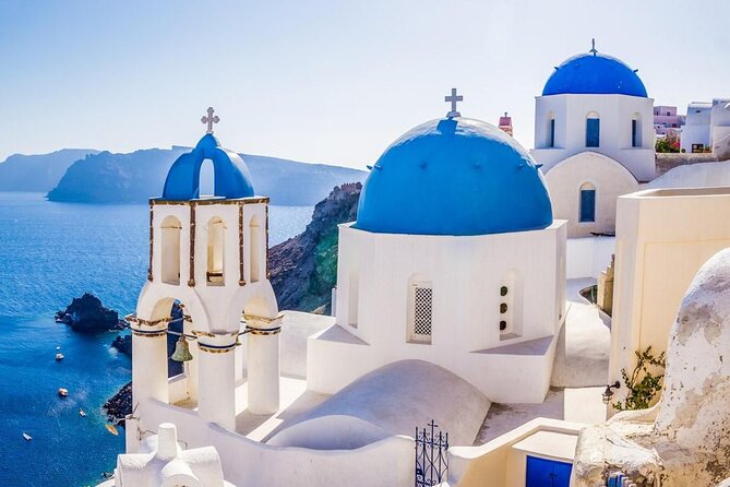 Enjoy the best of Santorini with our Private Tour! - Take in the Views from the Monastery of Profitis Ilias