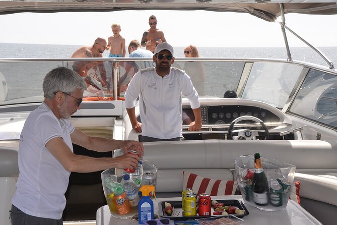 Enjoy the Marbella Coast on the Sunseeker 63 Predator Yacht - The Experience Provider: Marbella Renting Boat