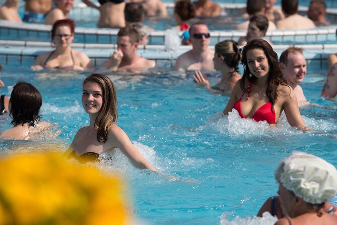Entrance to Szechenyi Spa in Budapest - Renovations and Pool Availability