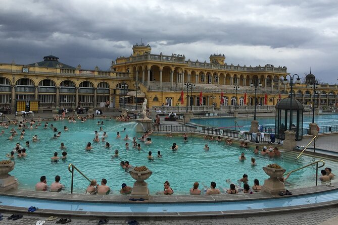 Entrance to Szechenyi Spa in Budapest - Accessibility and Physical Considerations