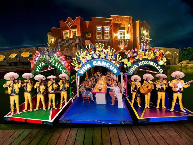 Entrance to Xoximilco Night Park - Discover the Unique Charm of Xoximilco Night Park in Riviera Maya