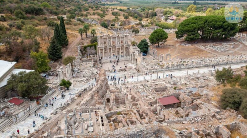 Ephesus and Shopping Tour Cruisers Only - Walking Through the Ruins of Ephesus Ancient City