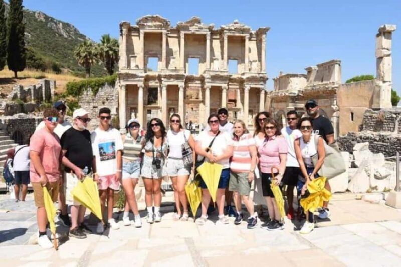 Ephesus: Small Group Tour for Cruise Passengers - Walking Through Ephesus Ancient Ruins