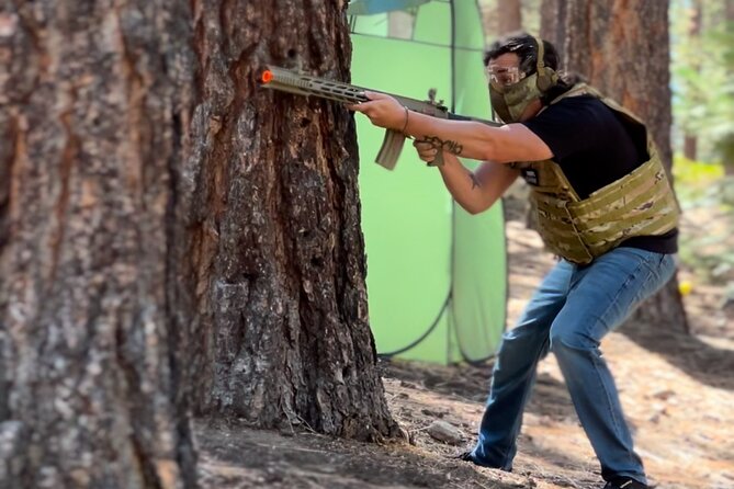 Epic Airsoft Battle - What the Battlefield Looks Like in the Tahoe Wilderness