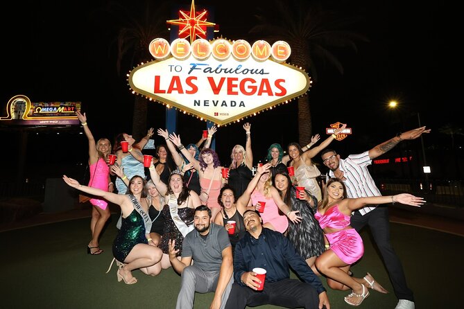 Epic Nightclub Crawl with Party Bus Ride & Free Drinks - Experience the Ultimate Nightlife Tour in Las Vegas for Just $57.77