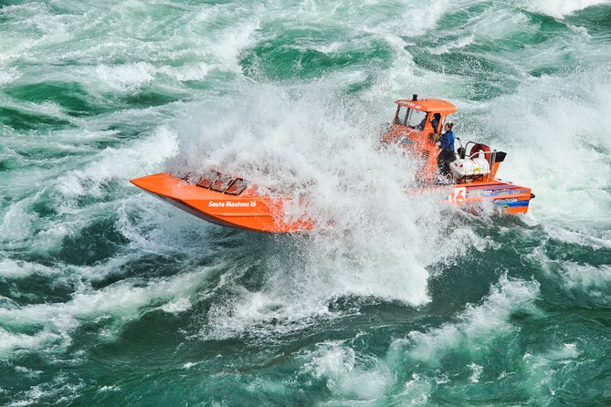 Epic Private Daredevil Tour w/ Zipline, Helicopter & Jetboat Ride - The Spectacle of a Helicopter Flight Over Niagara Falls