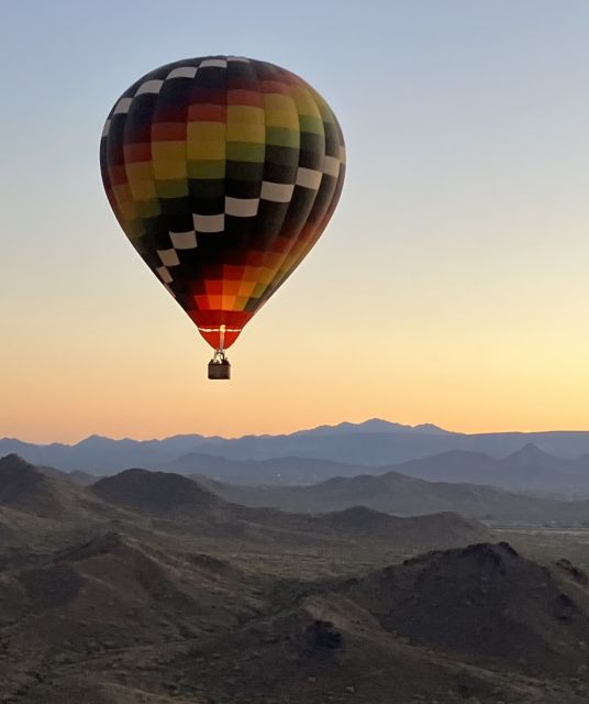 Epic Sonoran Sunrise Balloon Flight - Unique Perspectives on the Sonoran Desert Landscape