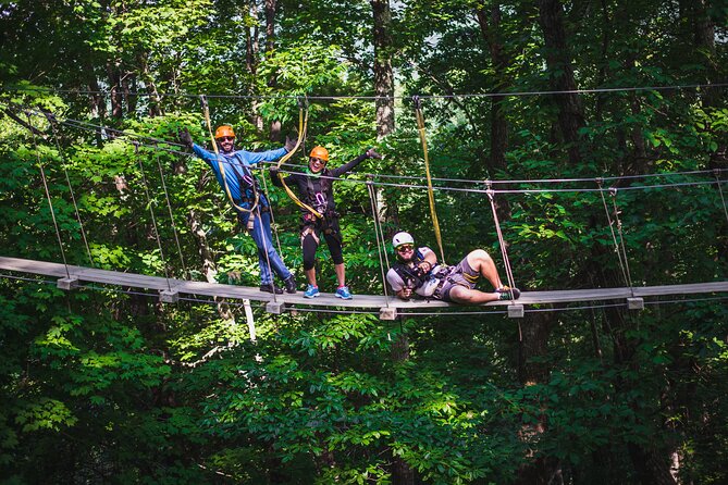 Epic Zipline Canopy Tour - The Gorge Zipline: Saluda, NC - The Exciting Features: 11 Ziplines and More