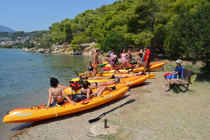 Epidavros sea kayak at the Ancient sunken city tour, small ancient theater - The Guide and Overall Experience