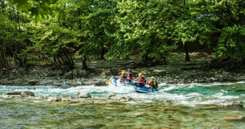 Epirus: Easy Rafting Experience on the Voidomatis River - Starting Point at Trekking Hellas Rafting Base in Klidonia