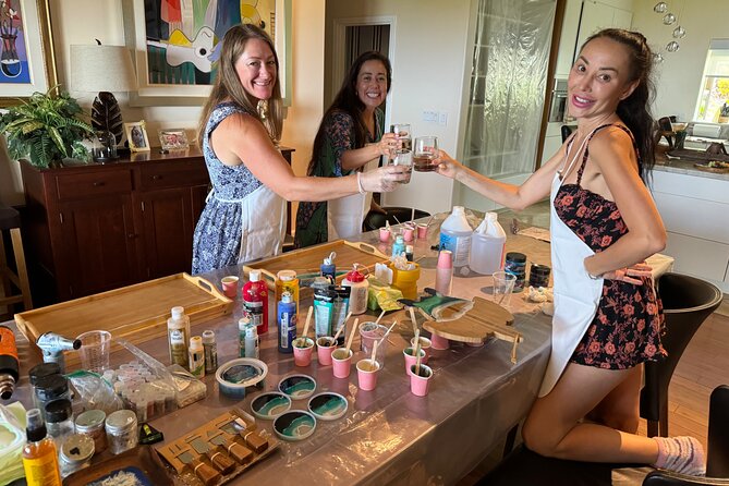 Epoxy Resin Art and Craft Coaster Set Experience - Meeting Location and Logistics in Kahului