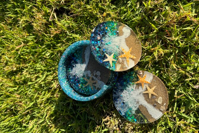 Epoxy Resin Art and Craft Coaster Set Experience - Who Will Appreciate This Art and Craft Class?