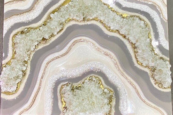 Epoxy Resin Geode Painting Art Class - What Materials Are Included in the Class?
