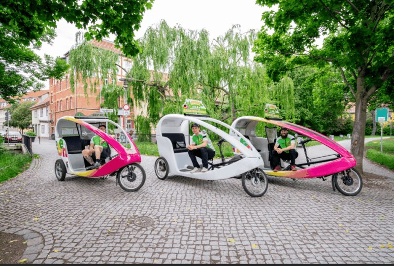 Erfurt: KiKa TV Characters Kids Tour by Pedicab - Discover Erfurt’s Childhood TV Characters on a Pedicab Ride for Kids and Families