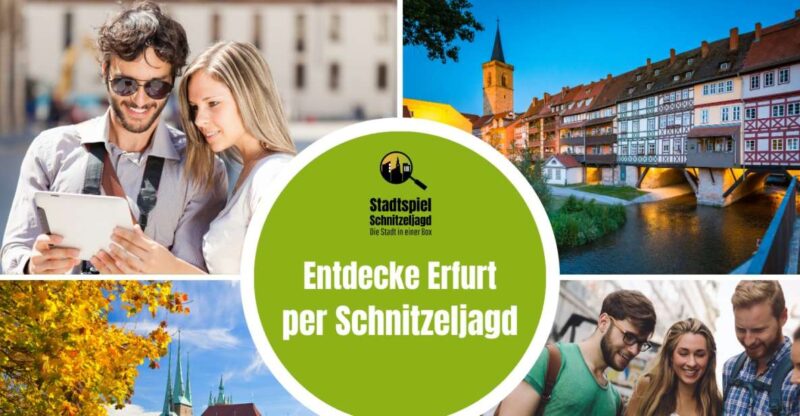 Erfurt: Schnitzeljagd, selbstgeführte Highlights-Tour - Key Points