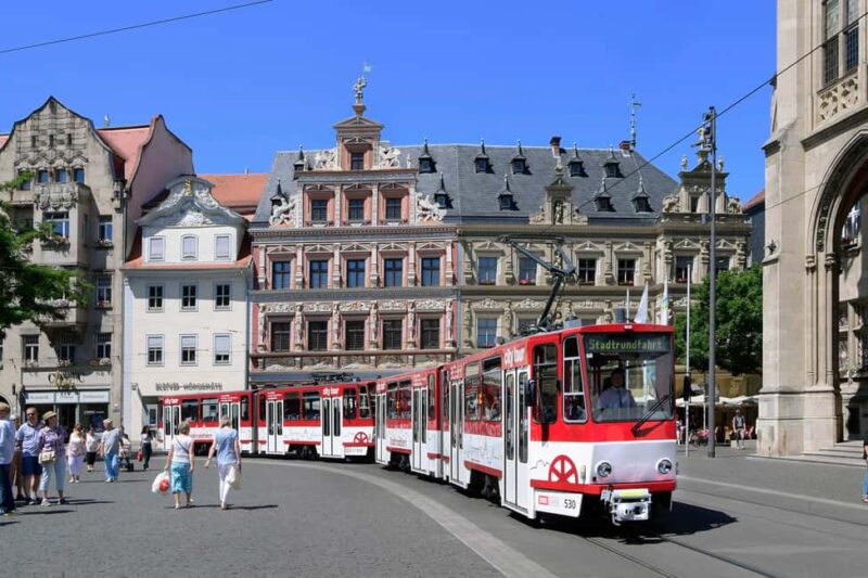 Erfurt Tour  City tour with the historic tram - Introduction to the Erfurt Historic Tram Tour