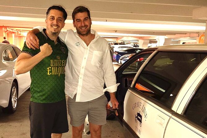 Erik, Lyle and OJ Westside Gory Funeral Limo Tour of West LA - The Use of Visual Background Materials