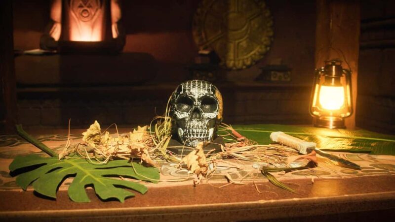 Escape Room St. Gallen "Mystic Temple 2: The Cursed Skull" - The Mystical Setting and Themed Environment