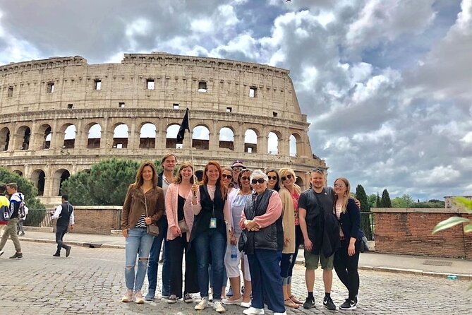 Esclusive Colosseum Tour with Roman Forum & Palatine Hill Access - Practical Details: Tickets, Headsets, and Group Size