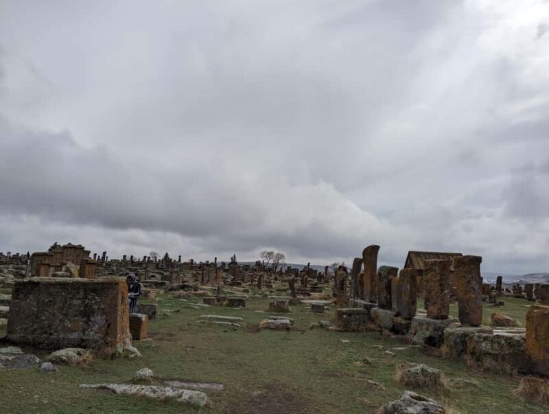 Essential Armenia Tour Geghard, Garni, Sevan, Homemade lunch - Visiting the Historic Noratus Cemetery with Khachkars