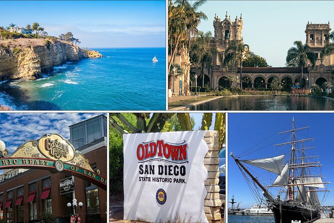 Essential San Diego 5 Self Guided Walking Tours Bundle - Key Points