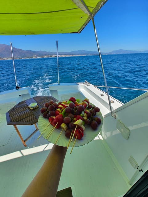 Estepona: Dolphins Searching Sea Cruise with Drink & Snacks - Swimming Stop: A Refreshing Break in the Sea