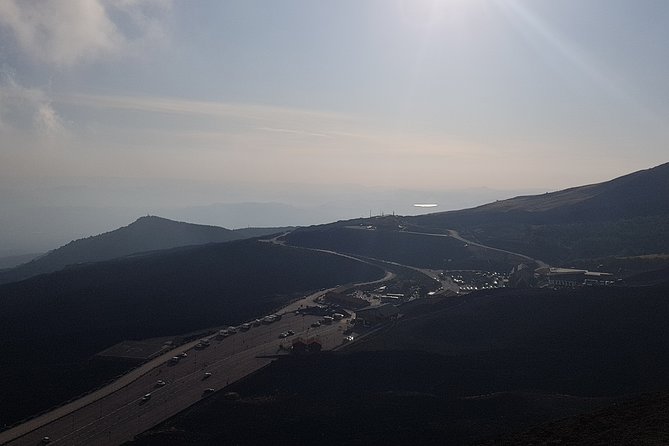 Etna and surroundings - First View of Mount Etnas Silvestri Craters from 2000 Meters