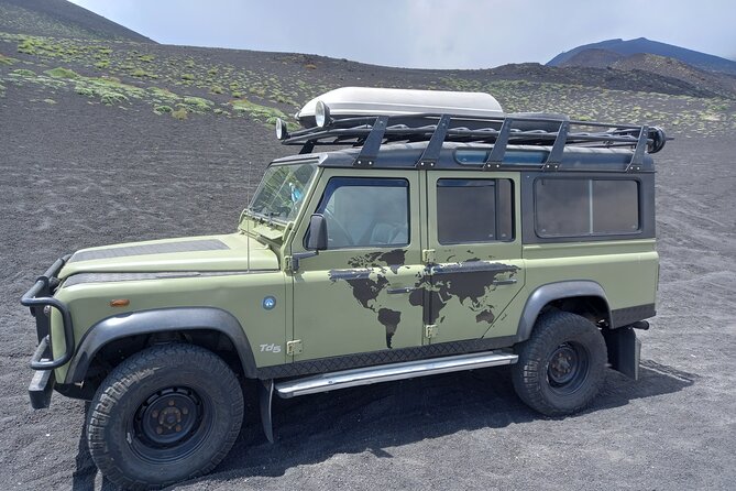 Etna Excursion 4X4 Jeep Tour in the morning - Live an adventure! - Trekking Around the Side Craters and Silvestri Craters