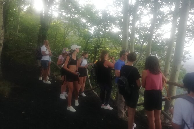 Etna excursions at sunset through ancient craters and lava flows - Scenic Trails and Panoramic Views at Sunset