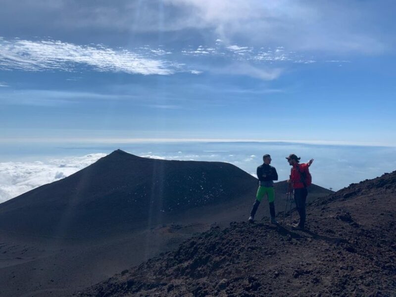 Etna: hiking to a stunning viewpoint over Valle del Bove - Starting Point at Euro Etna Tourism in Nicolosi
