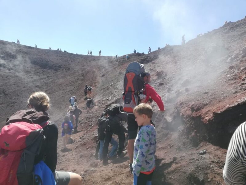 Etna: hiking to a stunning viewpoint over Valle del Bove - Practical Details: Meeting Point, Gear, and Group Size