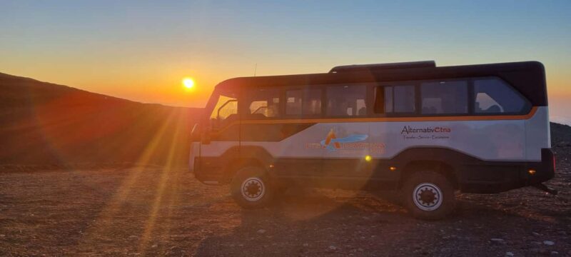 Etna North Sunset: Summit area & Craters of 2002 - Discover Mount Etna’s North Side at Sunset