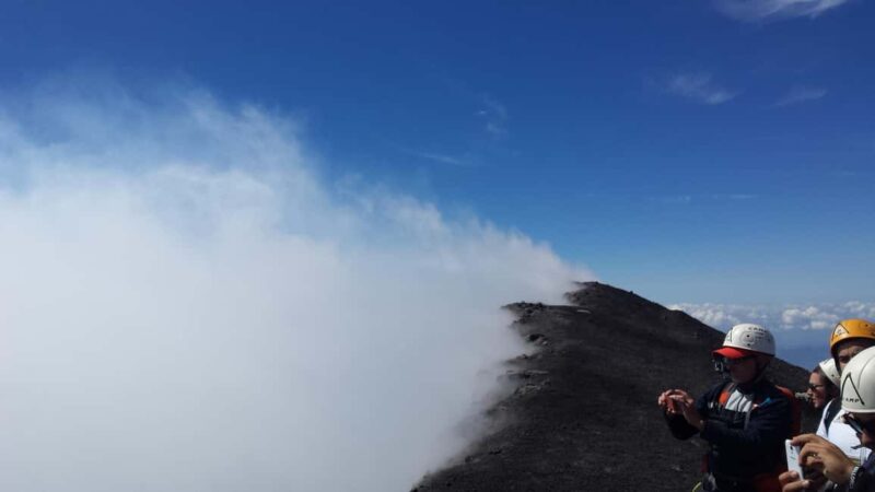 ETNA SUMMIT CRATERS - Returning from the Volcano: The Descent and Relaxing Finish