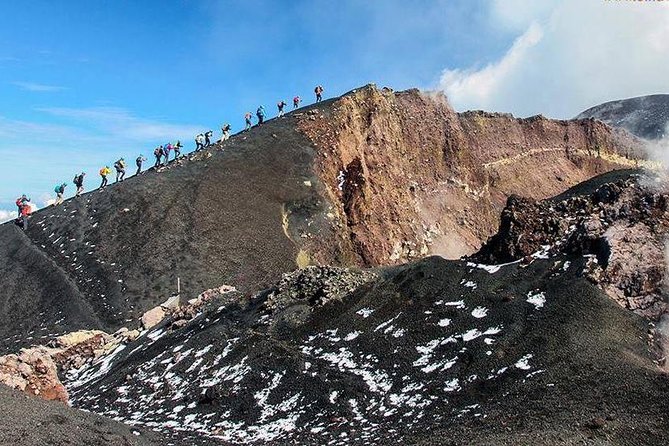 Etna, Summit Craters - Reaching the Summit at North-East Crater