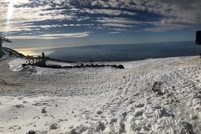 Etna Summit Craters Excursion - From the Entrance to the Summit Area at 2900 Meters