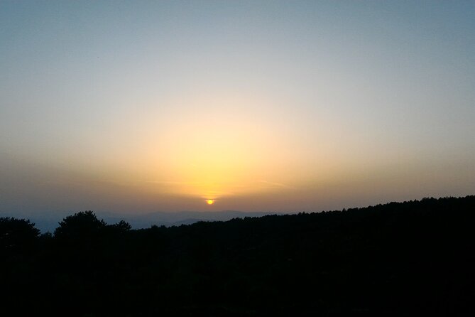 Etna Sunset - Spectacular Sunset Views from Mount Etna