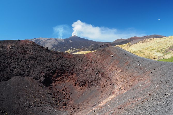 ETNA - Trekking to the Craters Eruption of 2002 - The Route Along the Lava Channel and Lateral Craters
