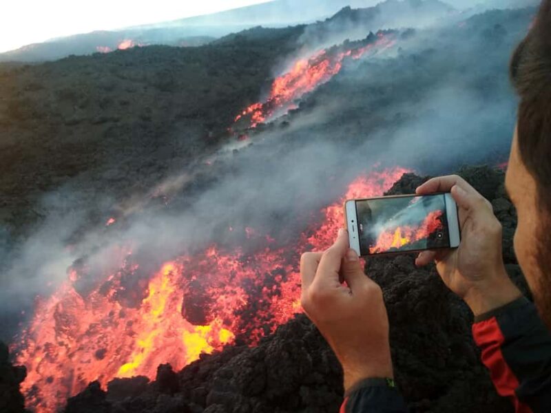 Etna: Trekking to the summit craters at 3340 meters - The Guide and Language Options