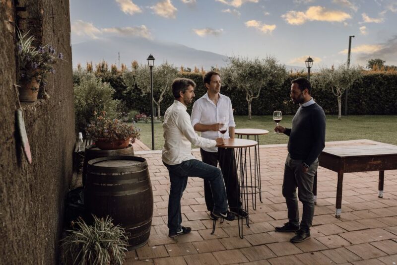 Etna Urban Winery, Vineyard Walk & Sunset Tasting Dinner - Sunset Atmosphere and Relaxing Ambiance