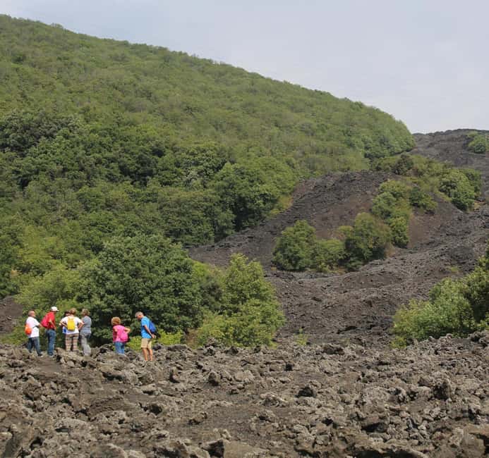 Etna Wine Experience Morning - The Volcano Trek Inside Extinct Crater at 2000 Meters